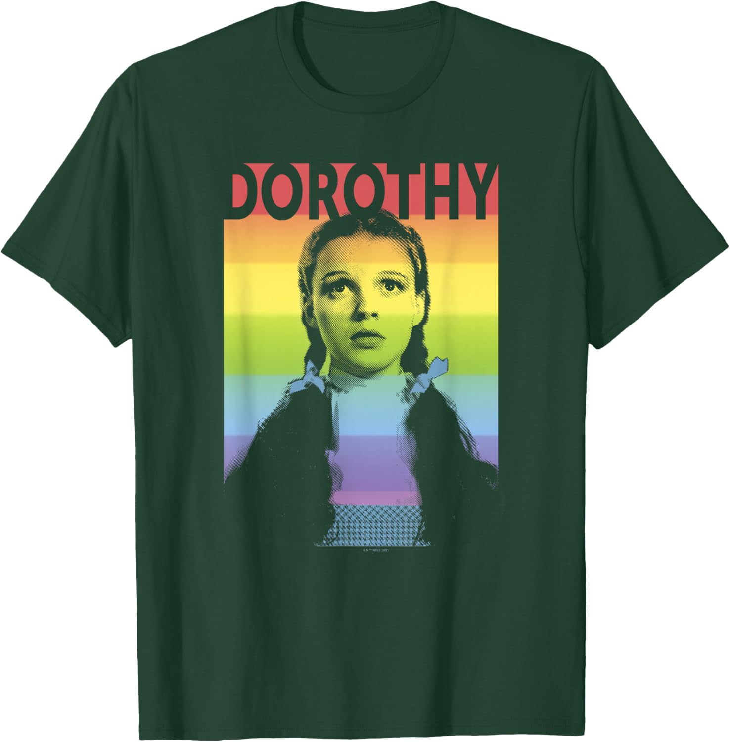 The Wizard of Oz Pride Dorothy Rainbow Poster T-Shirt - T-Shirt | Forest