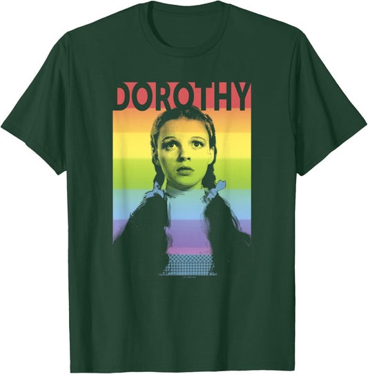 The Wizard of Oz Pride Dorothy Rainbow Poster T-Shirt - T-Shirt | Forest