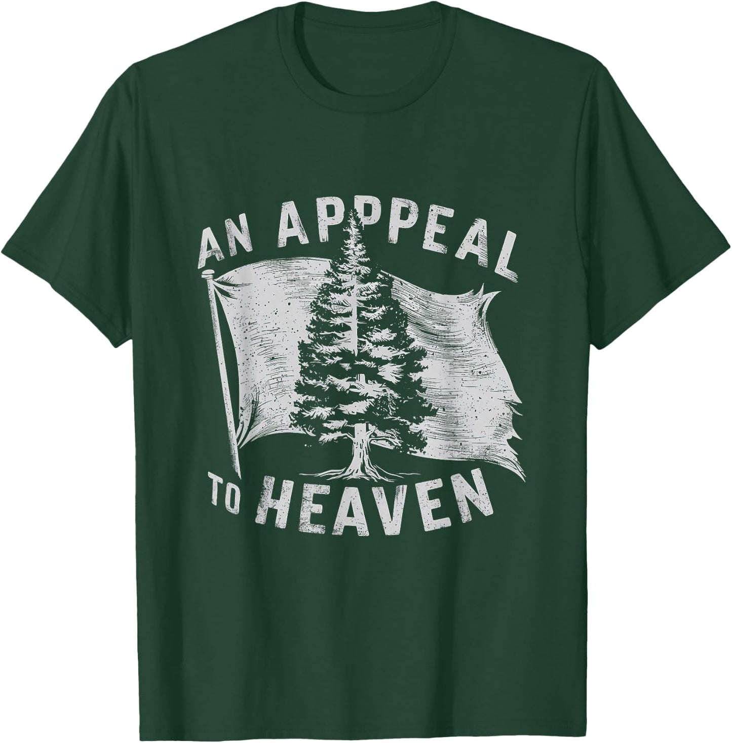 4th of July An Appeal To Heaven Flag Pine Tree Flag Women Men T-Shirt - T-Shirt | Forest