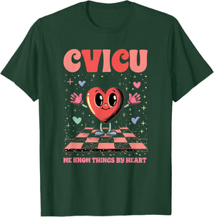 Funny Pun CVICU Nurse Shirt - CVICU T-Shirt - T-Shirt | Forest