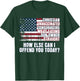 Christian Conservative... How Else Can I Offend You Today T-Shirt - T-Shirt | Forest