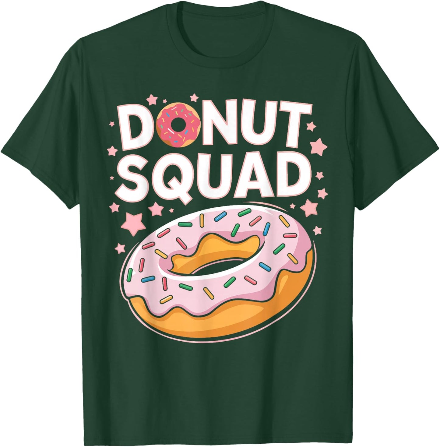 Donut Squad Shirt Doughnut Squad Kids Men Women Donut Lover T-Shirt - T-Shirt | Forest