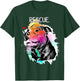 Pitbull Rescue Dog Adopt Don't Shop Watercolor Pittie Mom T-Shirt - T-Shirt | Forest