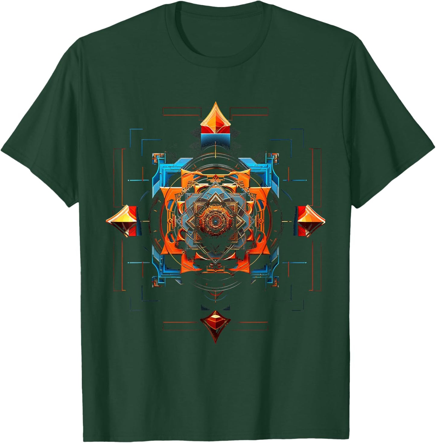 Motif Illustration Art T-Shirt - T-Shirt | Forest