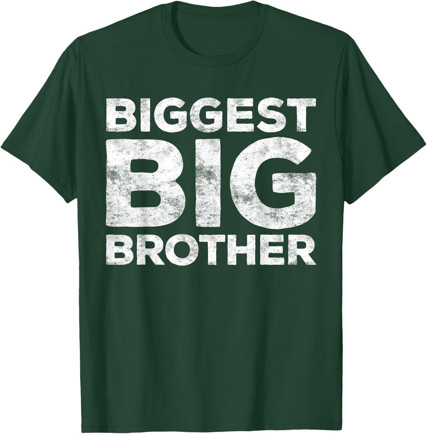 Biggest Big Brother Shirt Adult Men Boy Brother to Be T-Shirt - T-Shirt | Forest