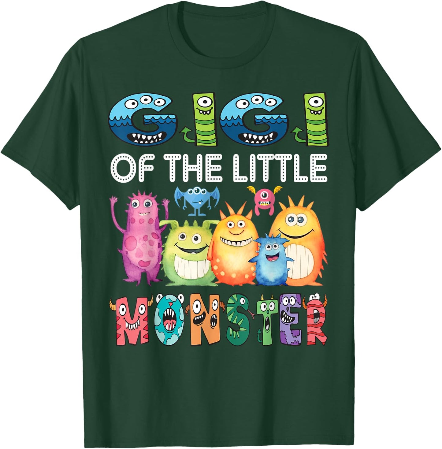 Gigi Of The Little Monster Kids 1St Birthday Party T-Shirt - T-Shirt | Forest