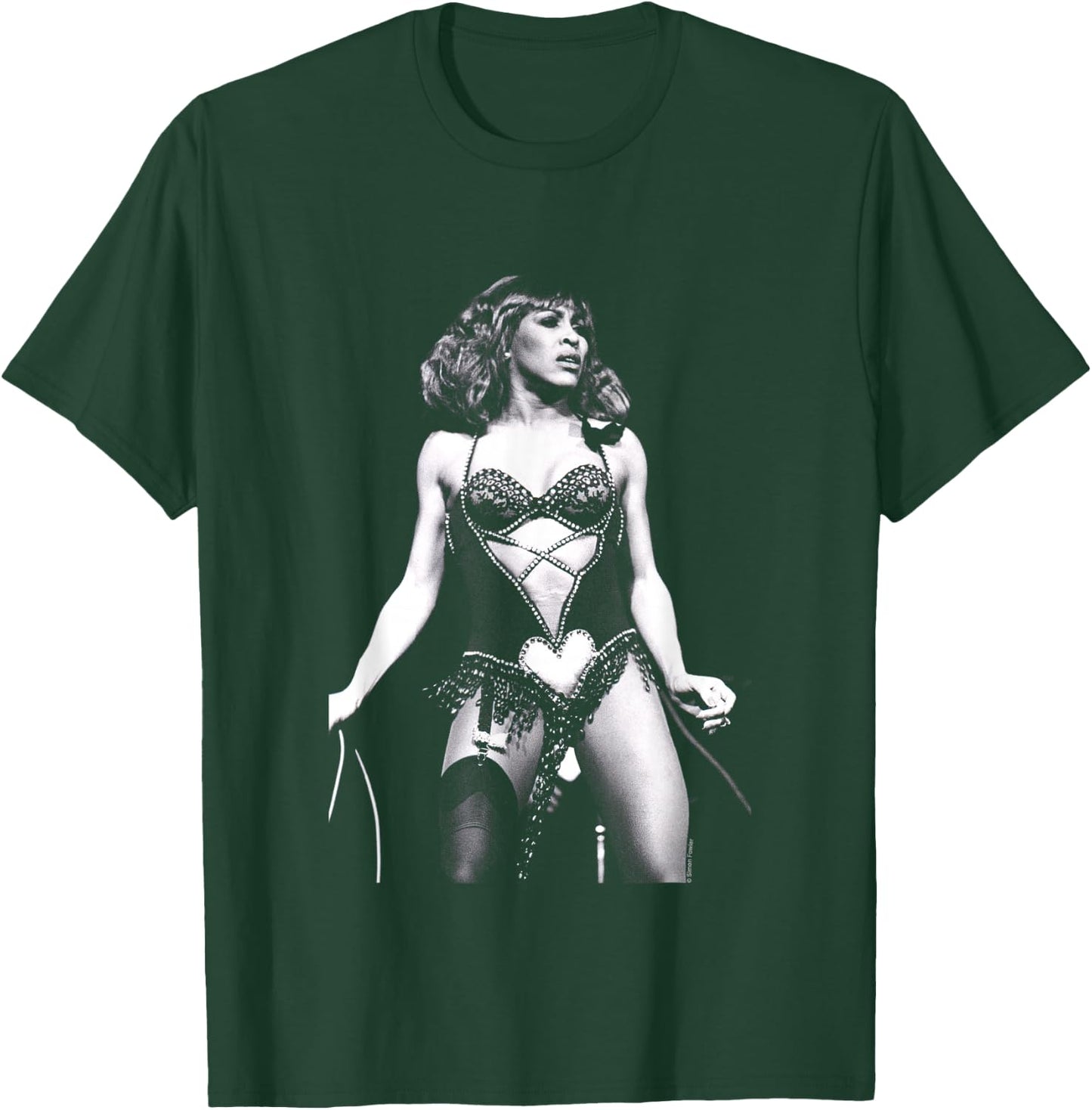 Tina Turner Live In London 1978 By Simon Fowler T-Shirt - T-Shirt | Forest