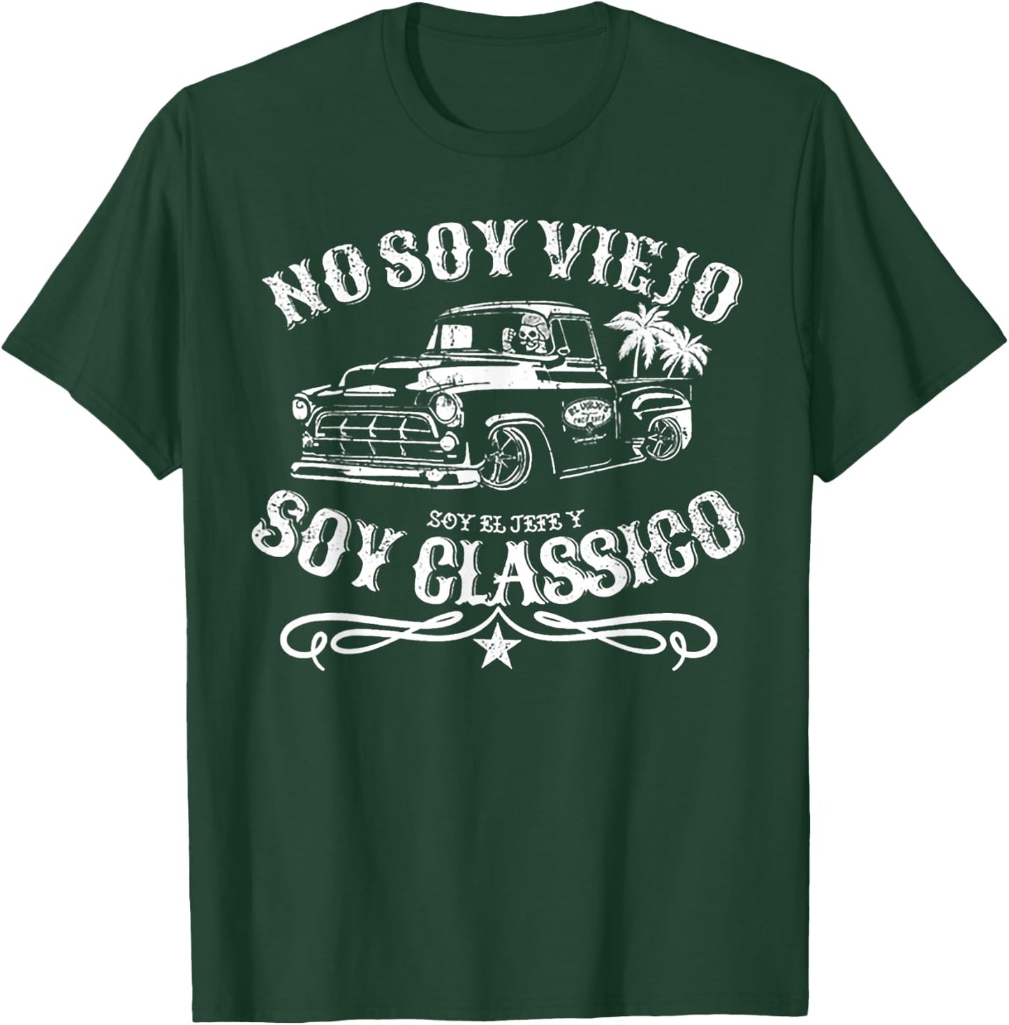 No Soy Viejo Soy Classico T-Shirt - T-Shirt | Forest