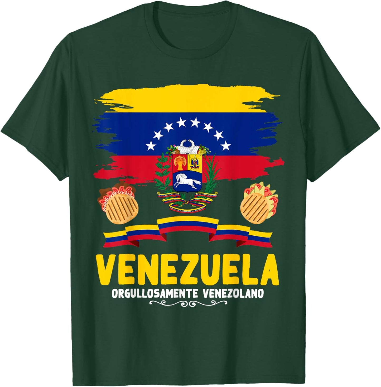 Venezuela Flag Outfit Idea For Kids & Venezuelan Flag T-Shirt - T-Shirt | Forest