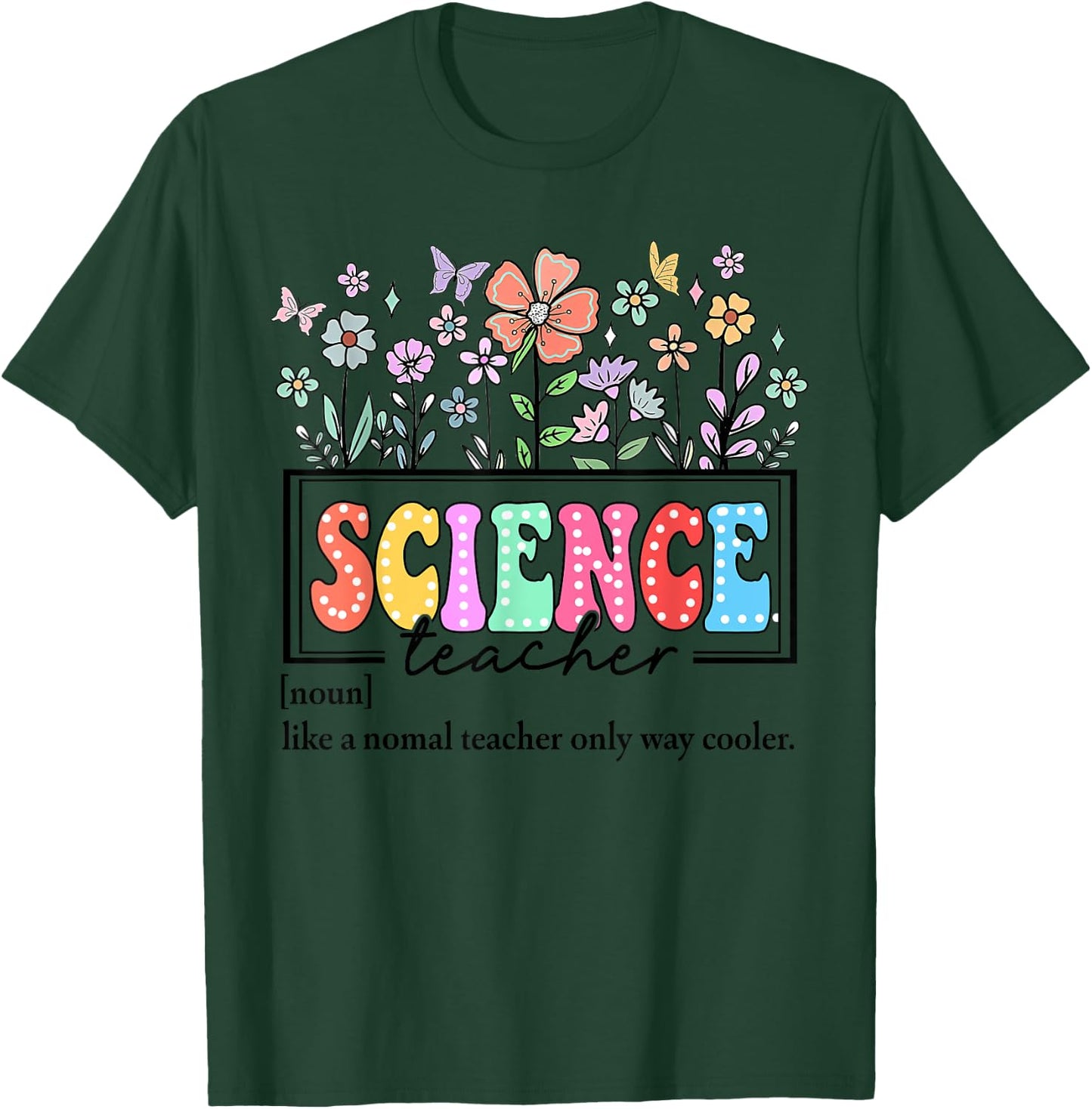 Science Teacher Definition for Back to School Teacher Day T-Shirt - T-Shirt | Forest