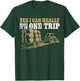 Hay Farmer Humor - In One Trip - Hay Season Farmer T-Shirt - T-Shirt | Forest