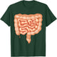 Human Body Parts Group Costumes - Colon Intestines Costume T-Shirt - T-Shirt | Forest