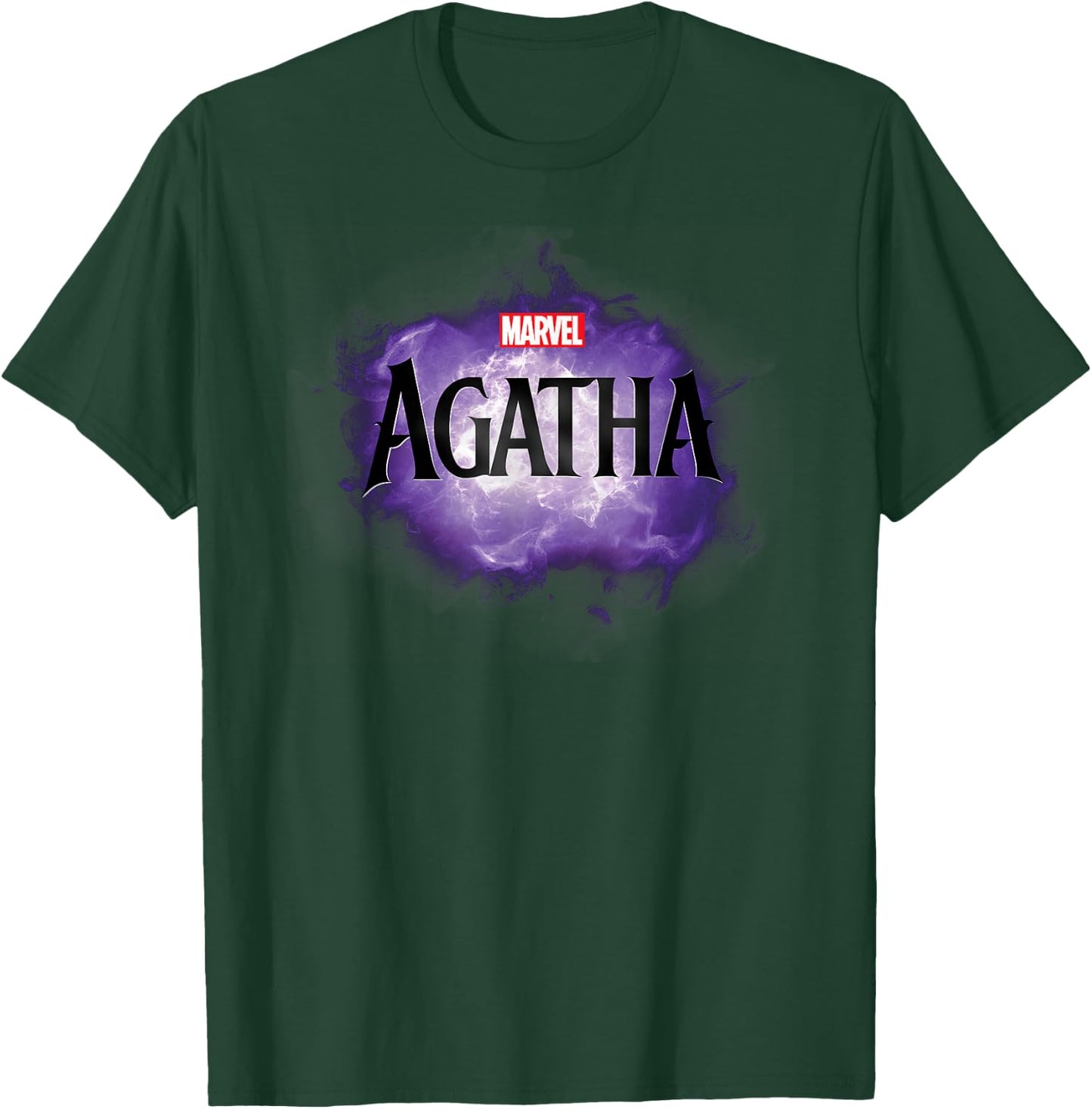 Marvel Agatha All Along Disney+ Series Official Agatha Logo T-Shirt - T-Shirt | Forest