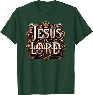 Jesus is Lord Christ T-Shirt - T-Shirt | Forest