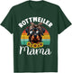 Rottweiler Mom Dog Lovers Rottie Mama Puppy Mother's Day Men Women Girls Kids T-Shirt - T-Shirt | Forest