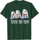 Funny Halloween Hairstylist Ghost Trick Or Trim Spooky T-Shirt - T-Shirt | Forest