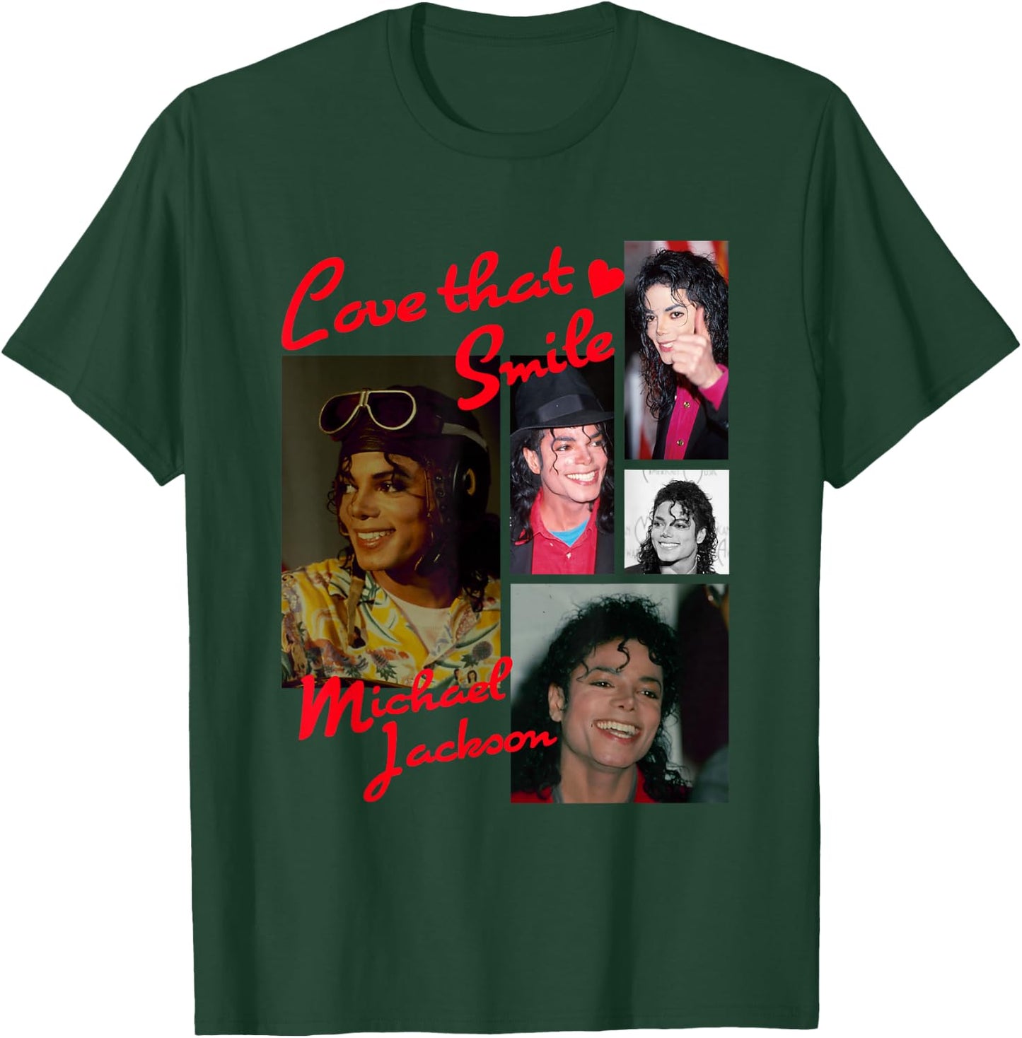 The King of Pop - Adults - Black - Small - Short Sleeve - Cotton Blend - Michael Jackson Fans T-Shirt - T-Shirt | Forest