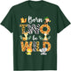 Born Two Be Wild Safari Wild Child 2nd Birthday 2 Year Old T-Shirt - T-Shirt | Forest