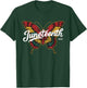 Juneteenth 1865 Butterfly Women Black Girl T-Shirt - T-Shirt | Forest
