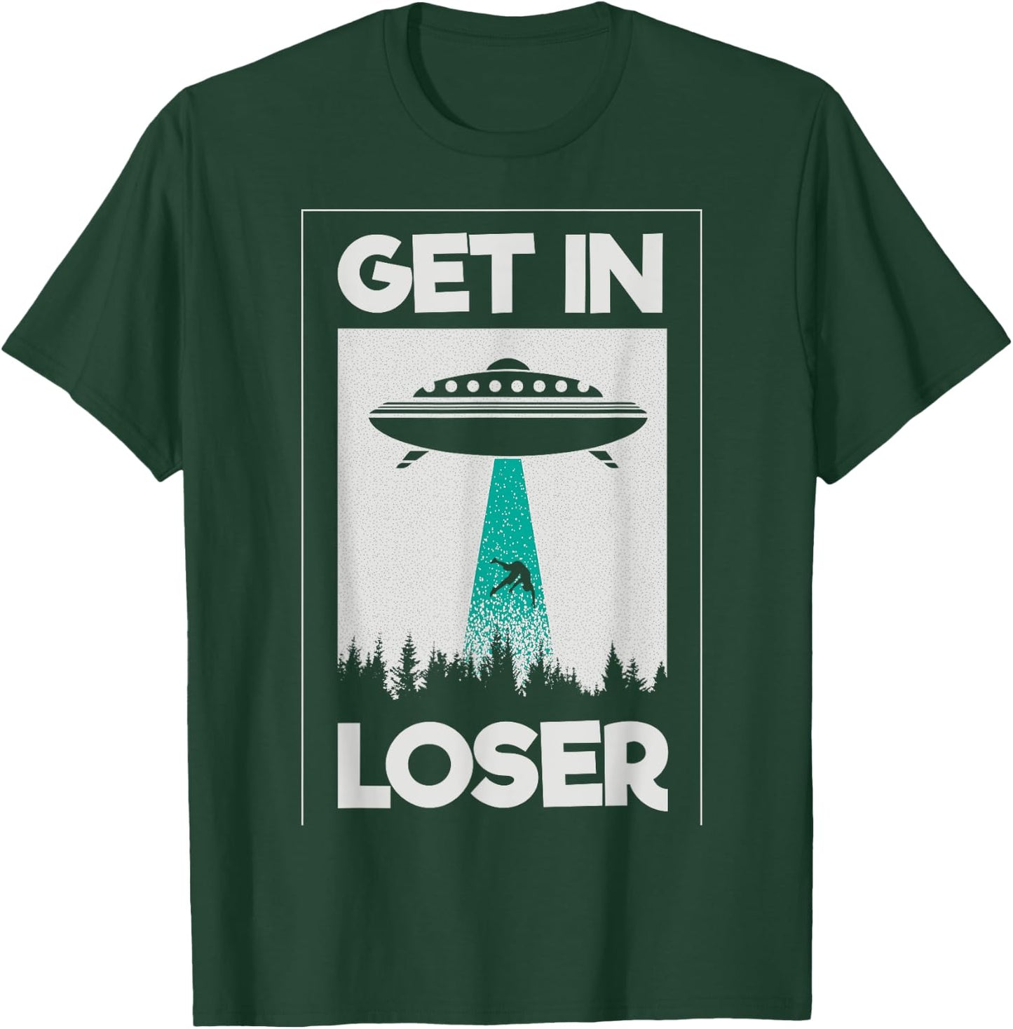 Alien For Extraterrestrial Life Enthusiasts T-Shirt - T-Shirt | Forest