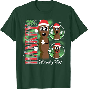 South Park - Christmas Mr. Hankey Howdy Ho Black T-Shirt - T-Shirt | Forest
