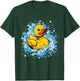 Rubber Duck Watercolor Swim Rubber Duckie Rubber Duckling T-Shirt - T-Shirt | Forest