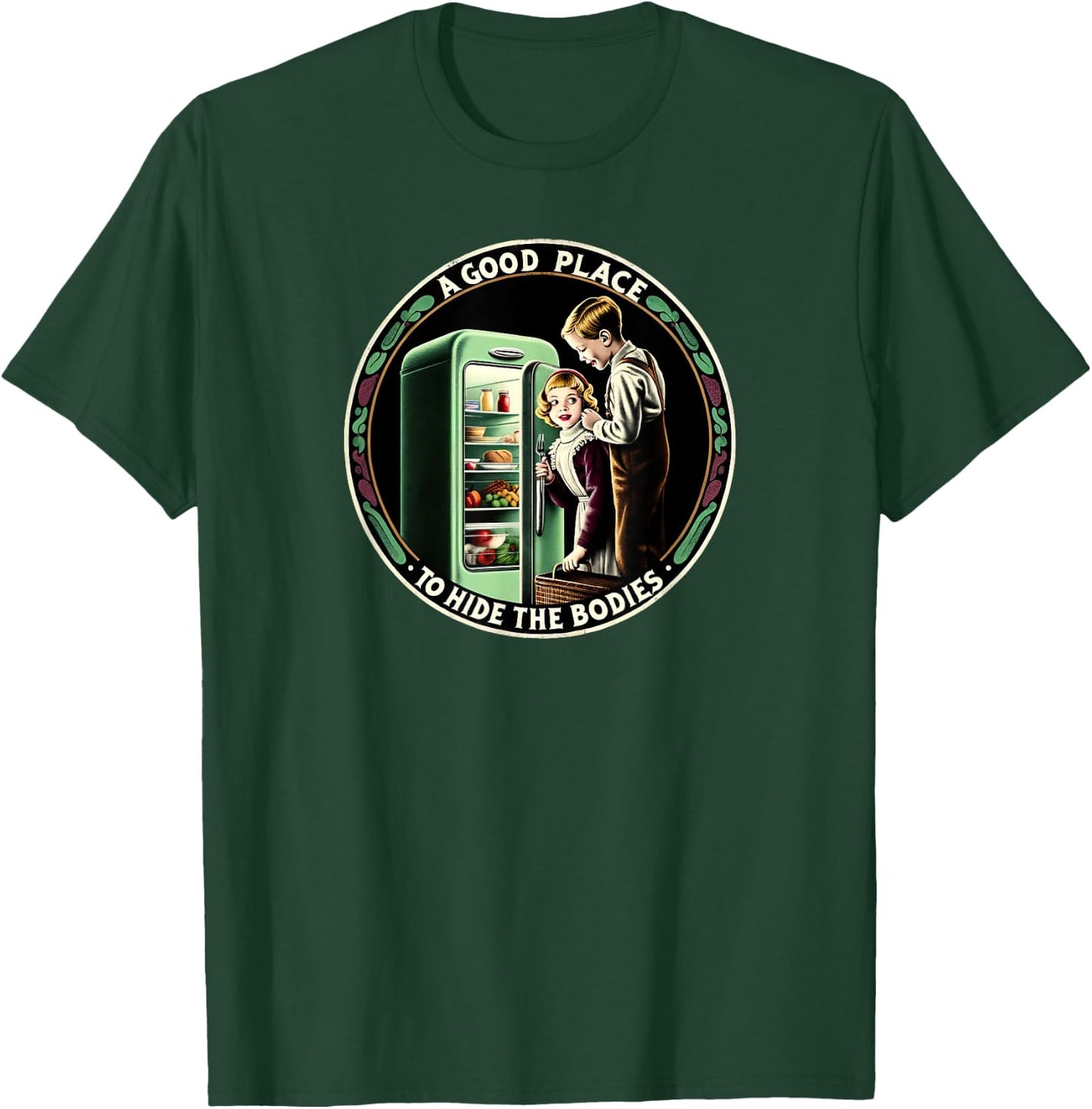 Vintage Horror Movie T-Shirt - T-Shirt | Forest
