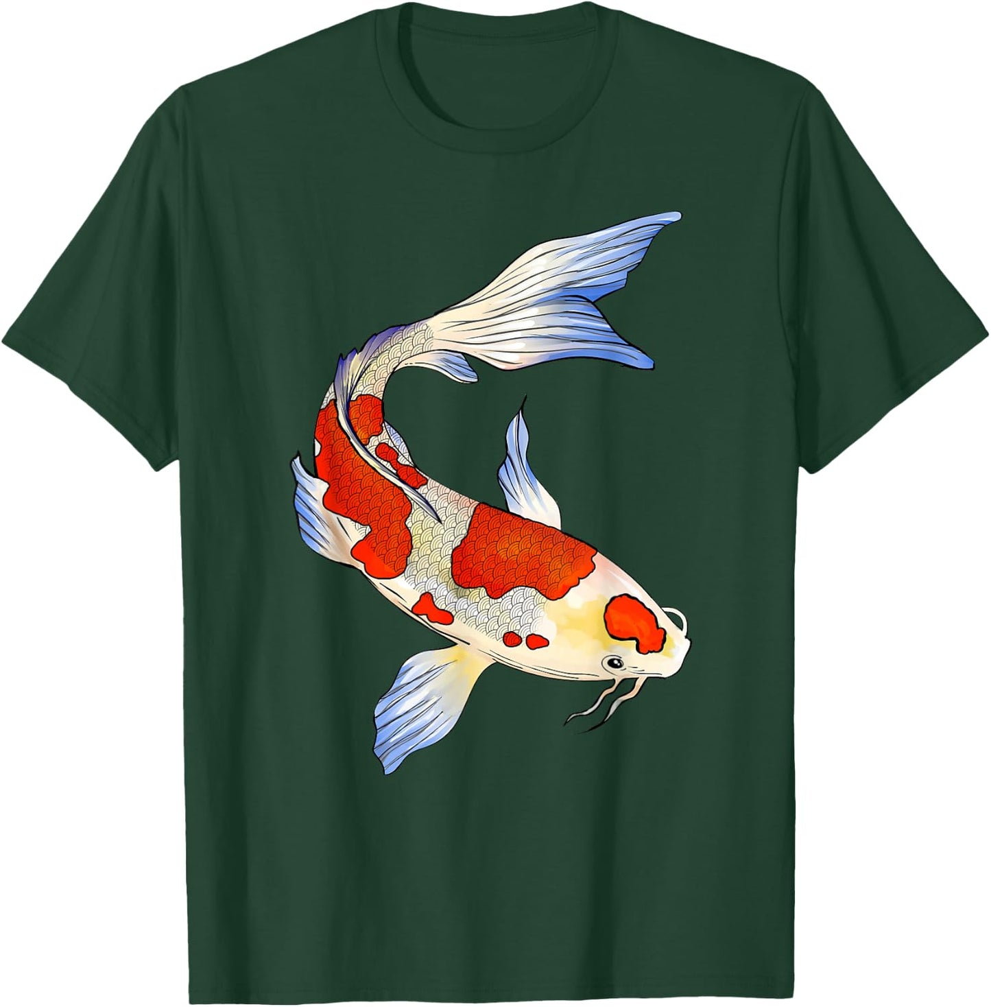 Koi Fish Funny Japanese Chinese Carp Breeder Men Women Gifts T-Shirt - T-Shirt | Forest