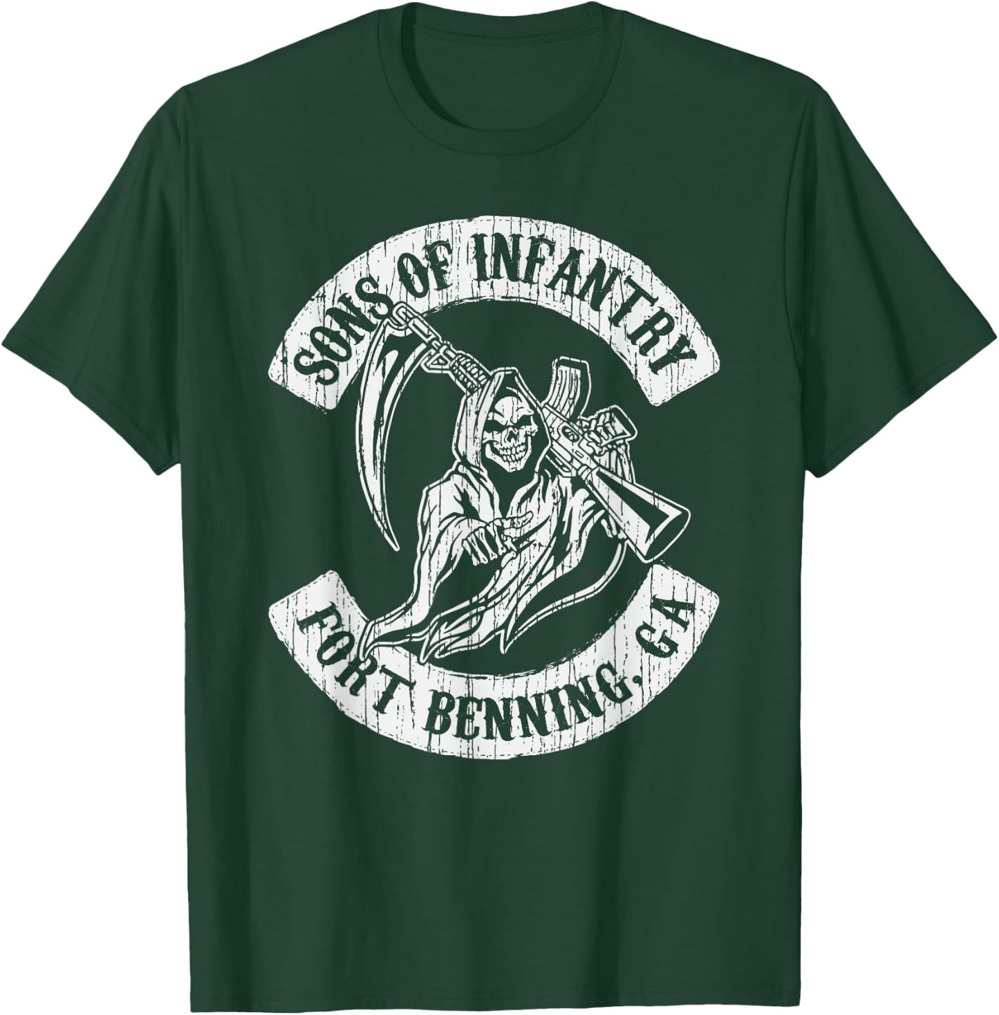 American Marauder: Sons of Infantry Fort Benning T-Shirt - T-Shirt | Forest