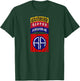 82nd Airborne Division Ranger Sapper Tab Shirt - Distressed T-Shirt - T-Shirt | Forest