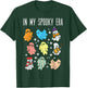Halloween Ghosts In My Spooky Era Fun Costume Women Men Kids T-Shirt - T-Shirt | Forest