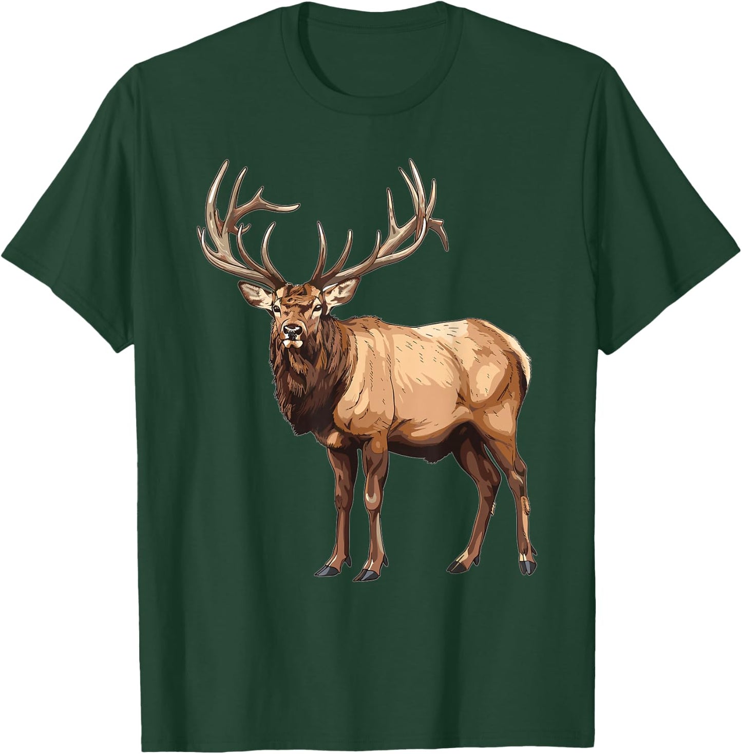 Elks Elk T-Shirt - T-Shirt | Forest