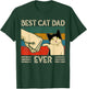Best Cat Dad Ever Cat Dad T-Shirt - T-Shirt | Forest
