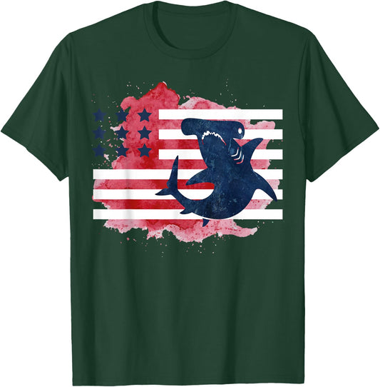 Hammerhead Shark Shirt Underwater Ocean Hammerhead Shark T-Shirt - T-Shirt | Forest