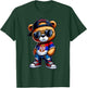 Cute Serbian Teddy Bear with Serbia Flag Yugoslavia Gift T-Shirt - T-Shirt | Forest