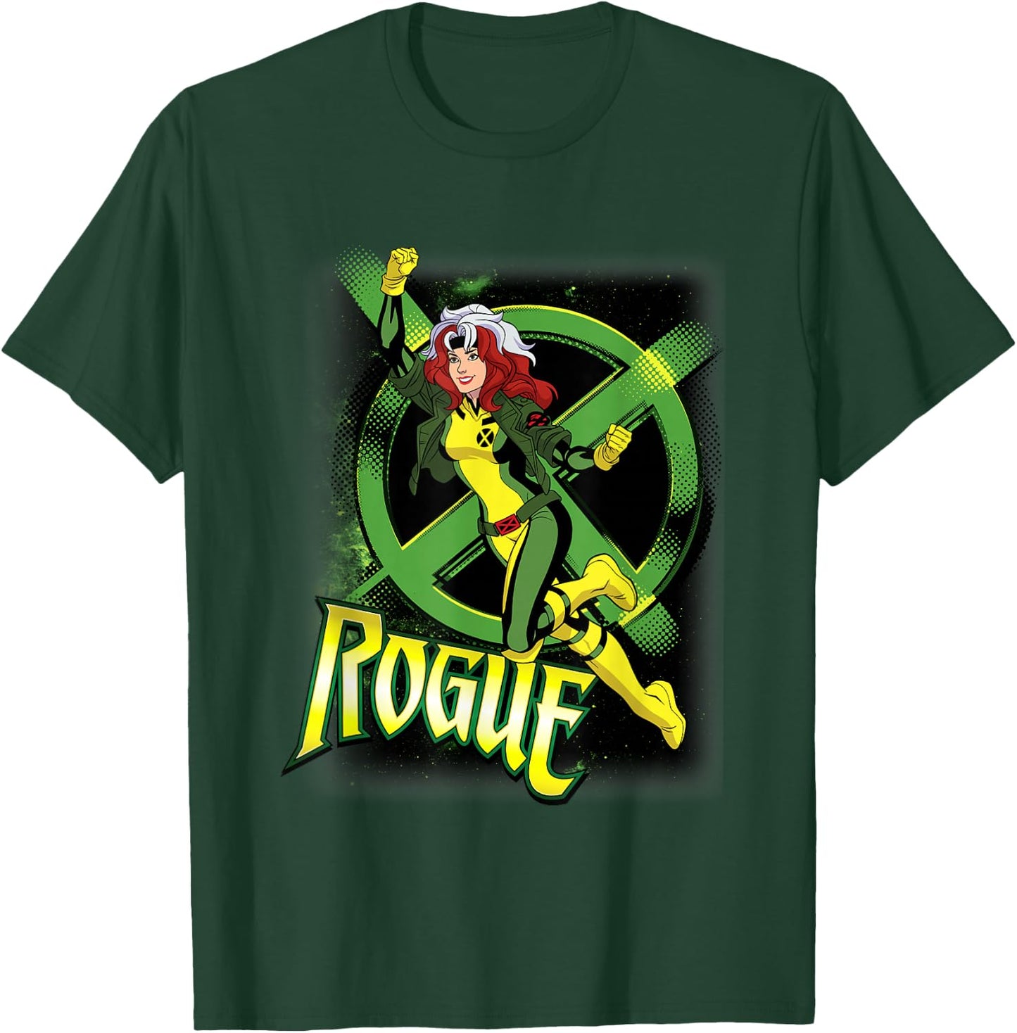 Marvel X-Men Rogue Taking Flight Epic Shot T-Shirt - T-Shirt | Forest