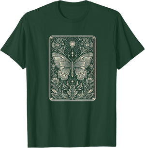 Butterfly Art Design and Men T-Shirt - T-Shirt | Forest