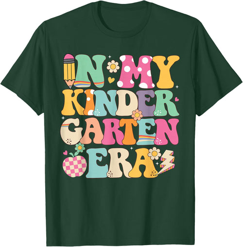 In My Kindergarten Era Girl Back To School Kindergarten Kids