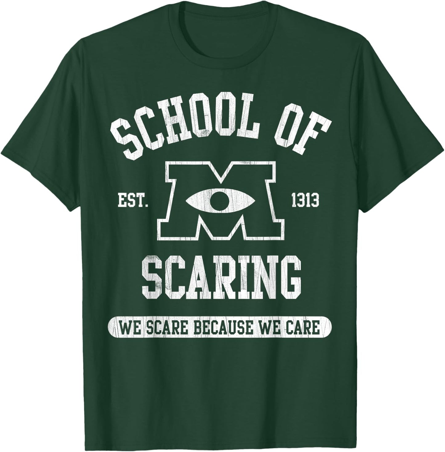 Disney Pixar Monsters University School of Scaring EST. 1313 T-Shirt - T-Shirt | Forest