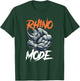 Vintage Art Rhino MODE Kawai Pet Lovers Funny Animal Happily T-Shirt - T-Shirt | Forest