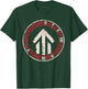 Norse Runes Valhalla Scandinavian Pride Norsemen Viking T-Shirt - T-Shirt | Forest
