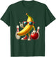 Banana Sunglasses Playing Bowling Funny Fruit Sport Player T-Shirt - T-Shirt | Forest