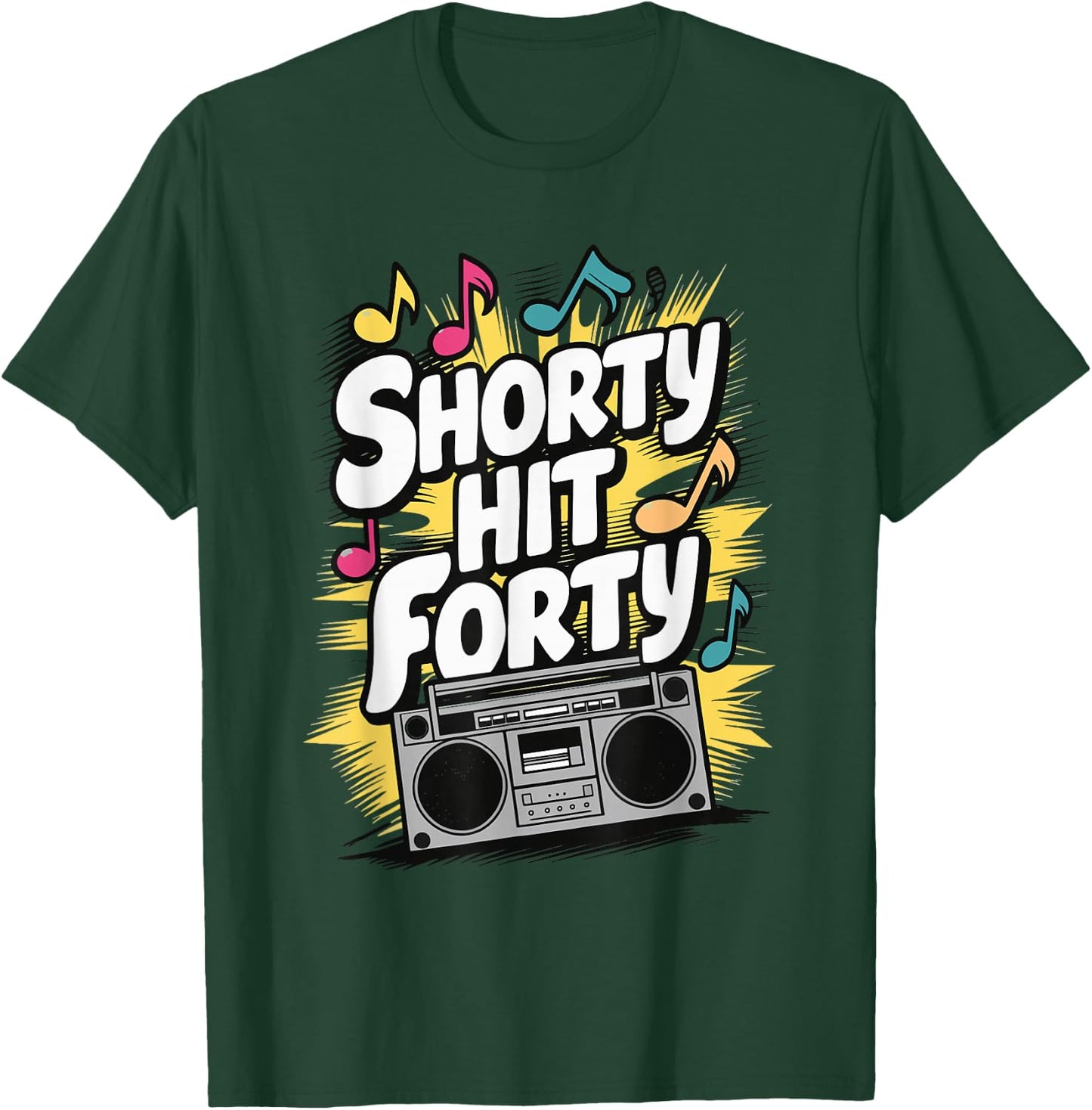 Shorty Hit Forty T-Shirt - T-Shirt | Forest