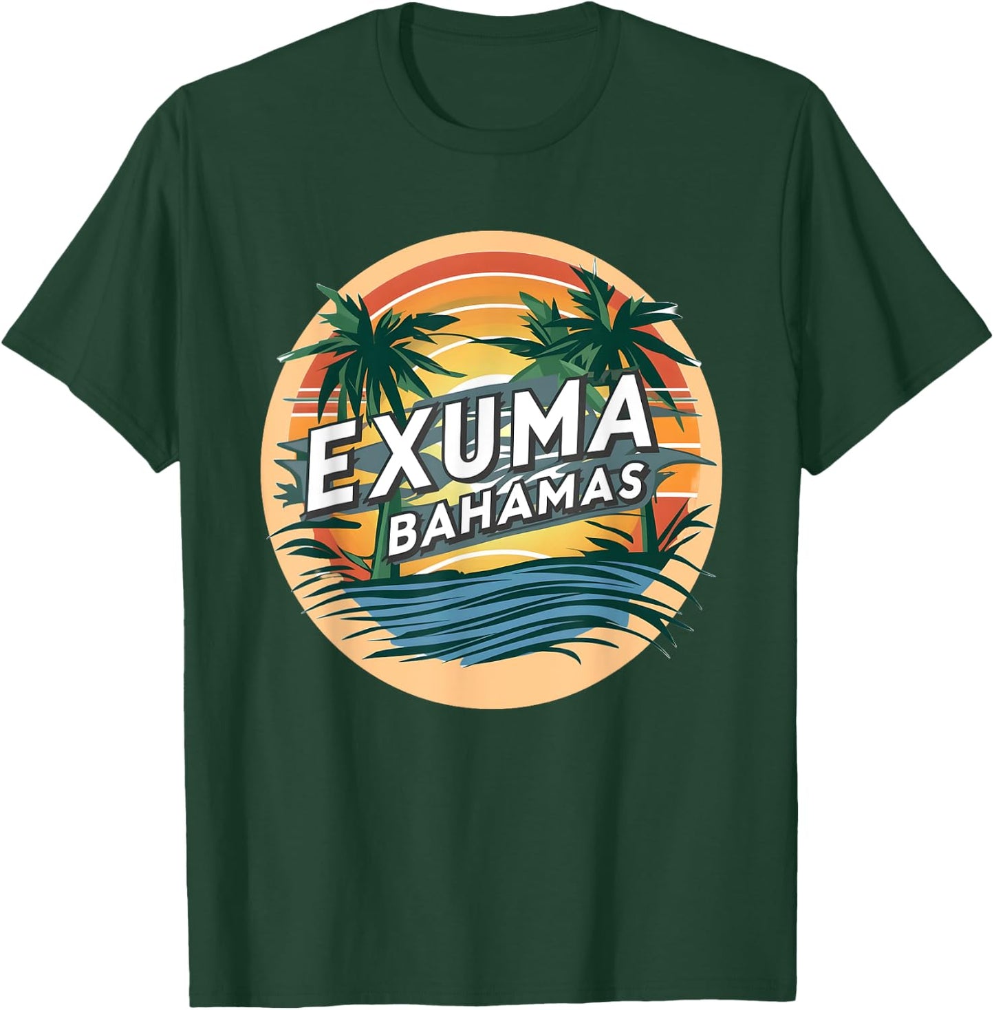Exuma Bahamas T-Shirt - T-Shirt | Forest