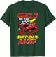 Uncle Of The Birthday Racer Race Car Party Family Matching T-Shirt - T-Shirt | Forest