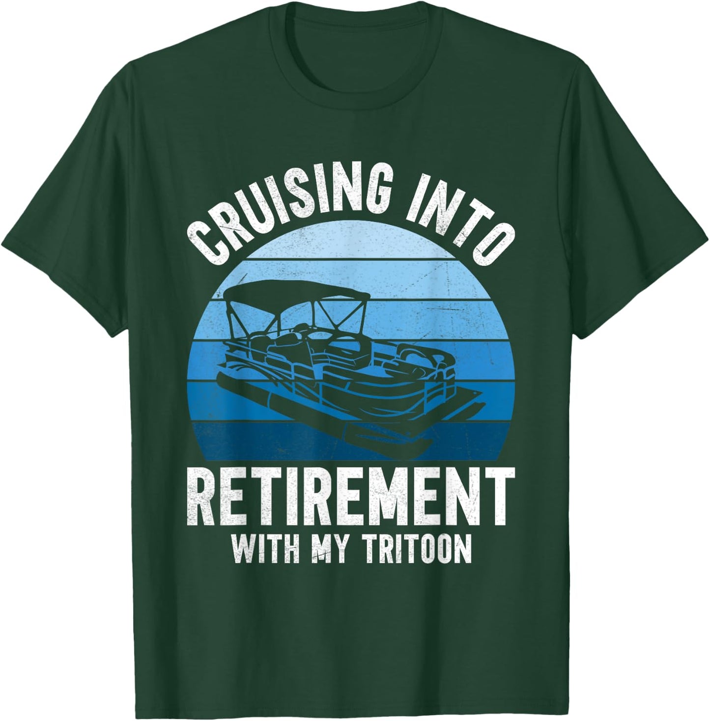 Tritoon Boat Accessories T-Shirt - T-Shirt | Forest