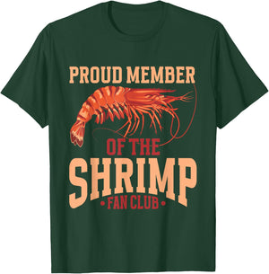 Ocean Shellfish Shrimp Lover T-Shirt - T-Shirt | Forest