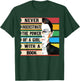 Vintage Never Underestimate The Power Of A Girl With A Book T-Shirt - T-Shirt | Forest