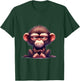 Funny Animals Grumpy Ape Monkey T-Shirt - T-Shirt | Forest
