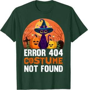 Error 404 Costume Not Found Halloween T-Shirt - T-Shirt | Forest